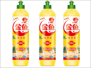 北京金魚日化洗滌用品logo包裝設(shè)計(jì)案例